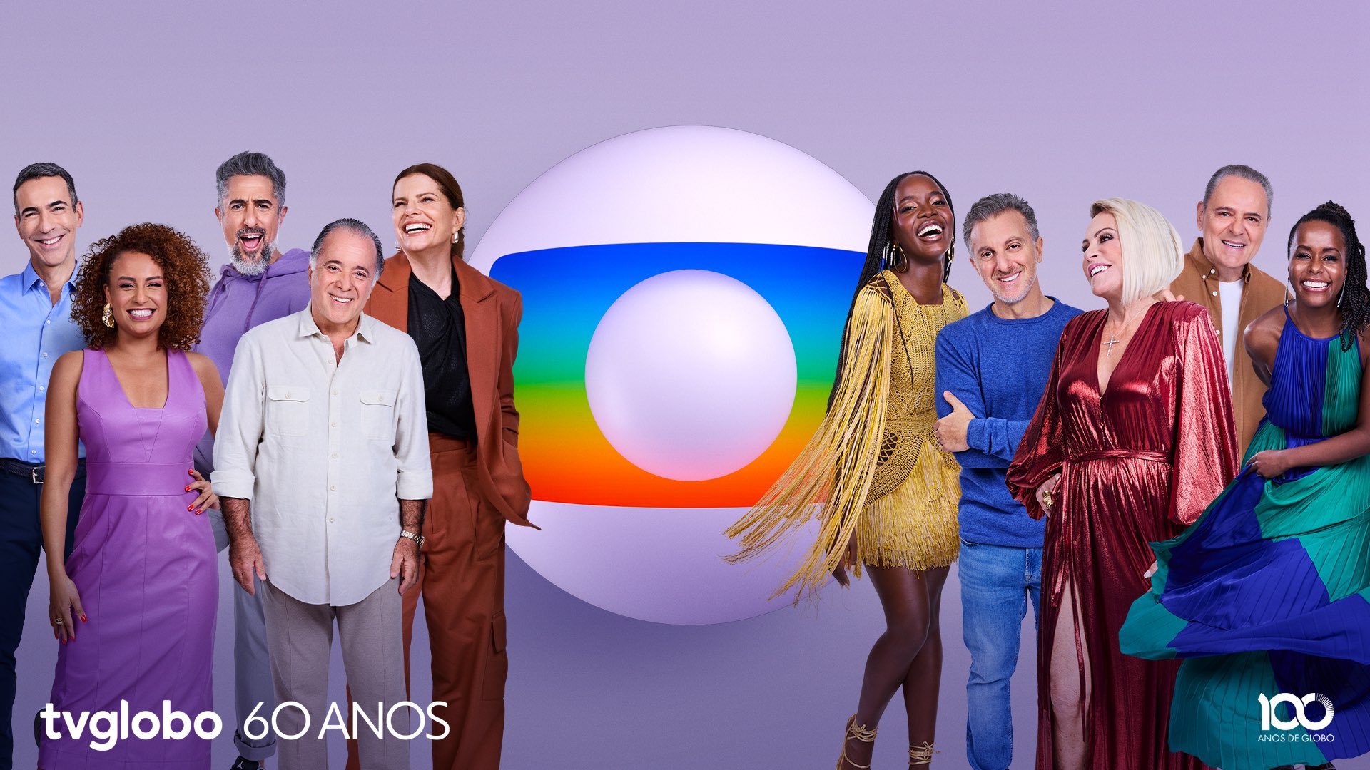 Logo de 60 Aos da Globo